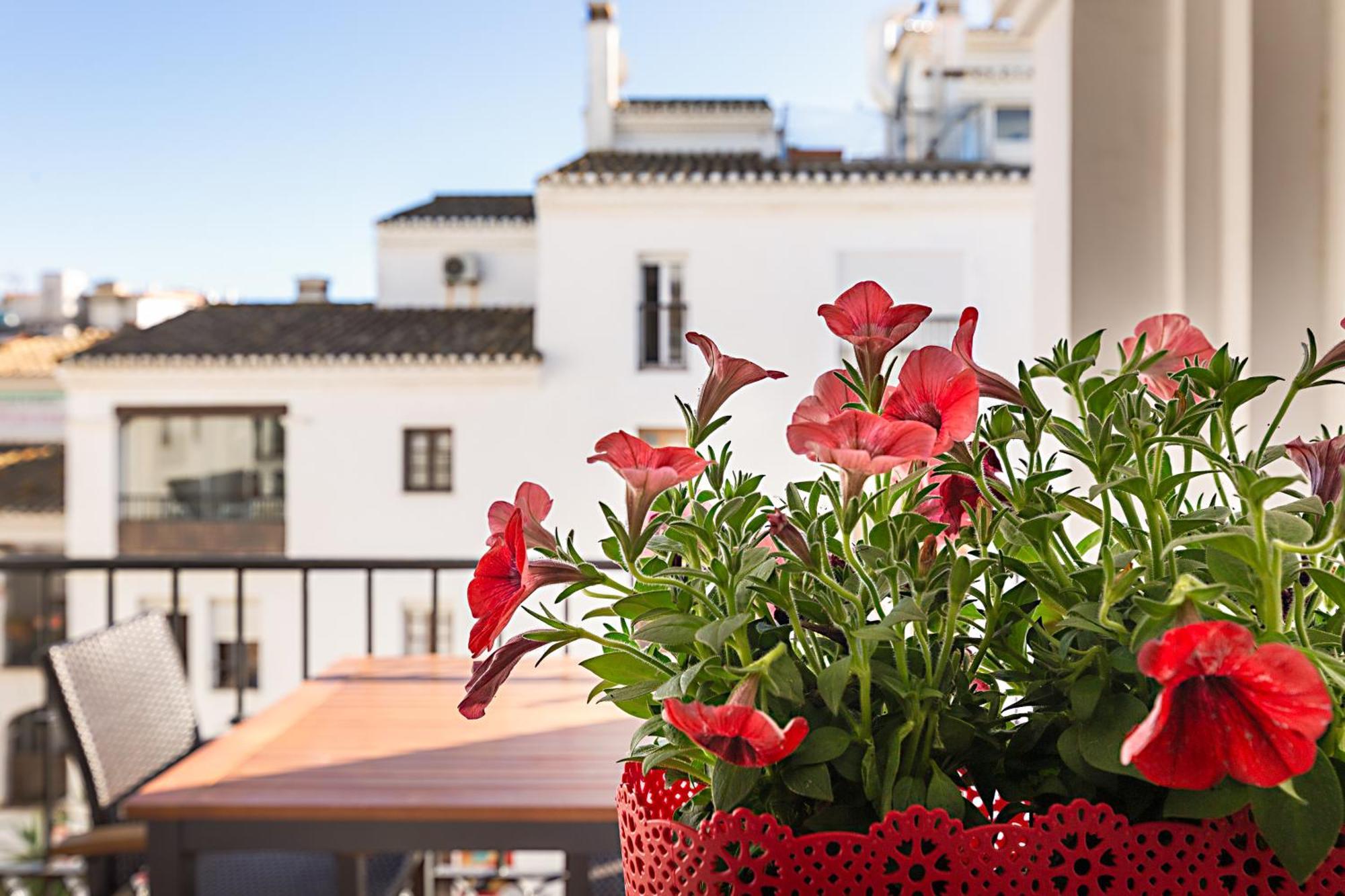 Duquesa Port Studio Apartment - Bright Sunlit Terrace Манилва Экстерьер фото
